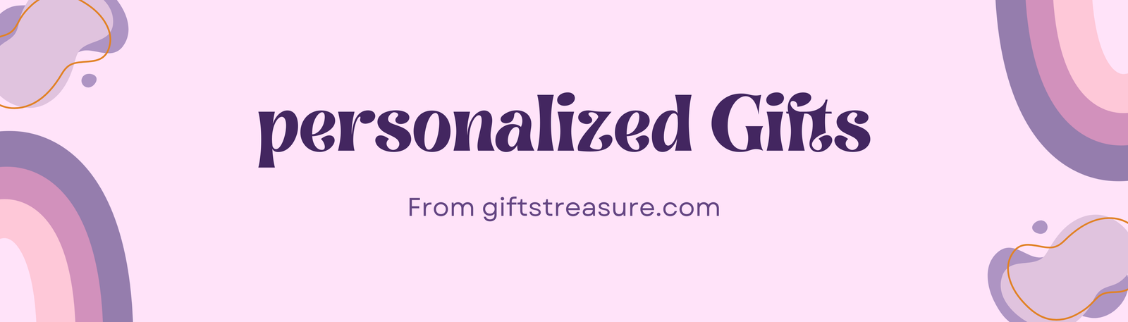Light Purple Abstract Custom Handmade Gift Etsy Shop Cover (1400 x 400 px)