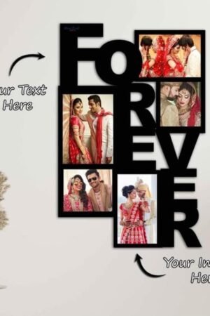 Signature Memories – Personalized Wooden Name Photo Frame